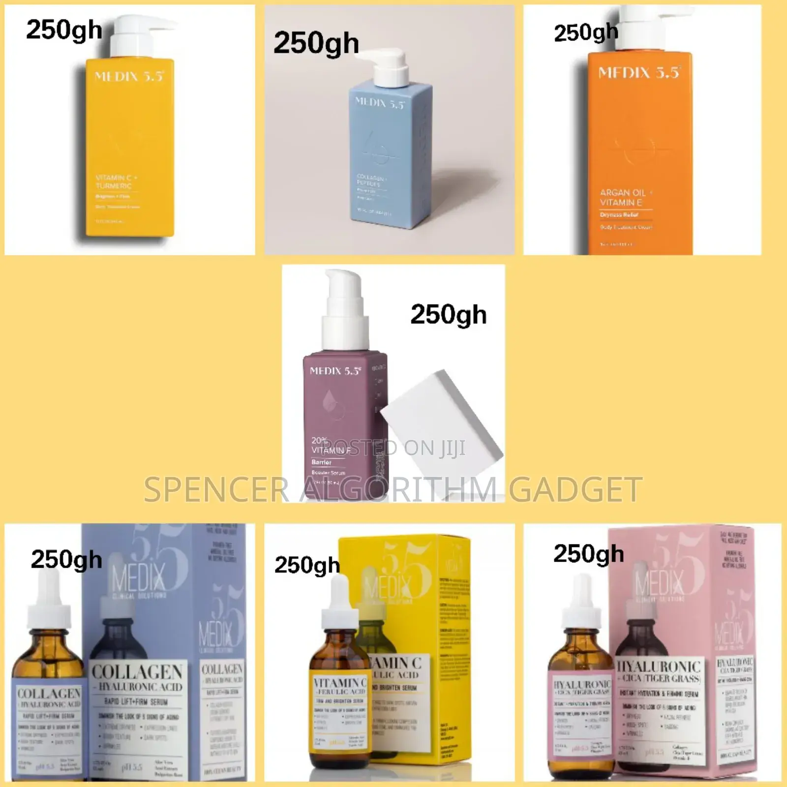 Medix 5.5 Body Lotion and Face Serum