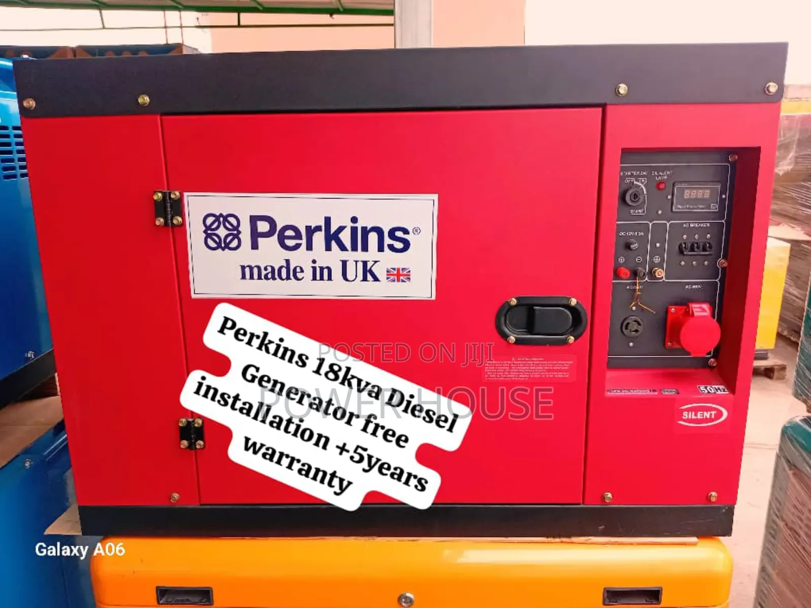 From the Ether Perkins Diesel Generator 18kva Silent Perkins Generator