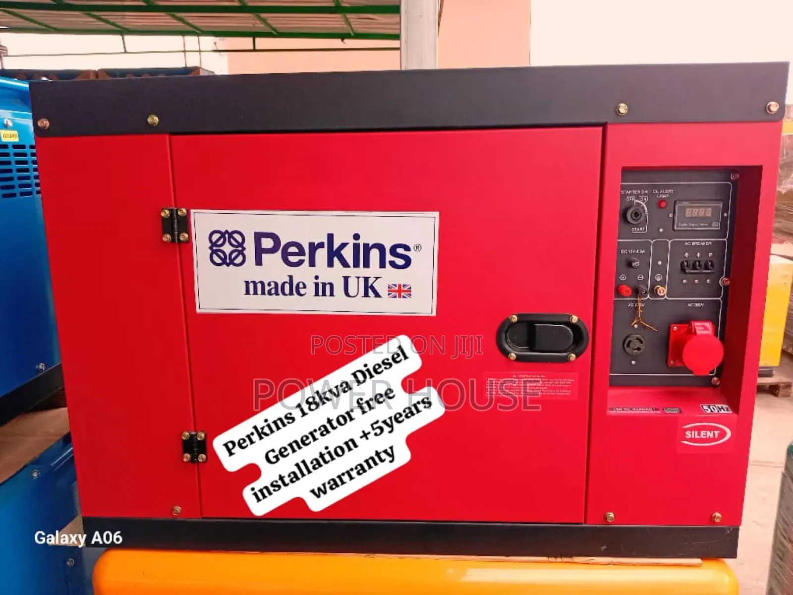 Unknown but Certain Perkins Diesel Generator 18kva Silent Perkins