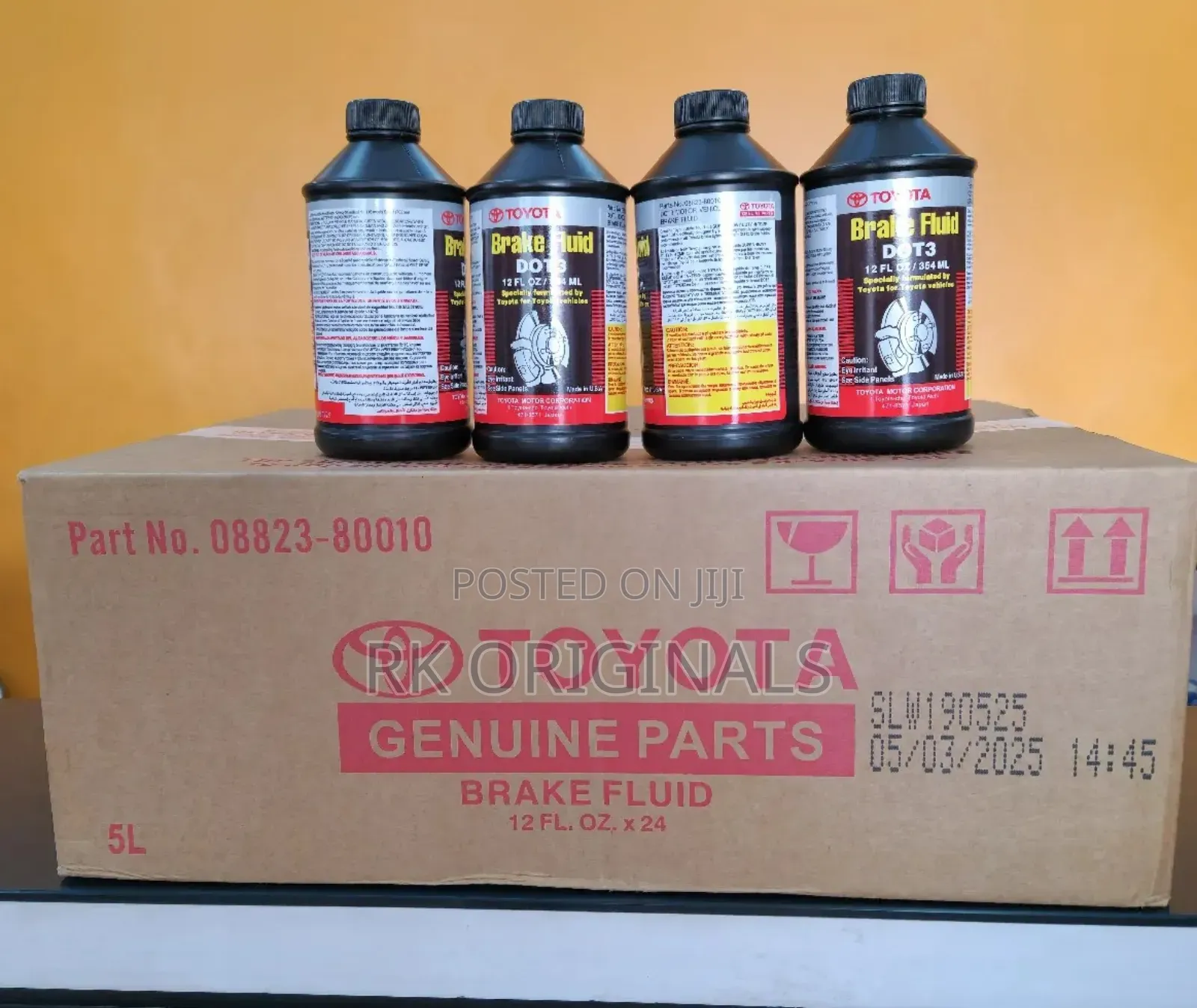 Toyota Dot3 Brake Fluid Imported From Japan 354ml