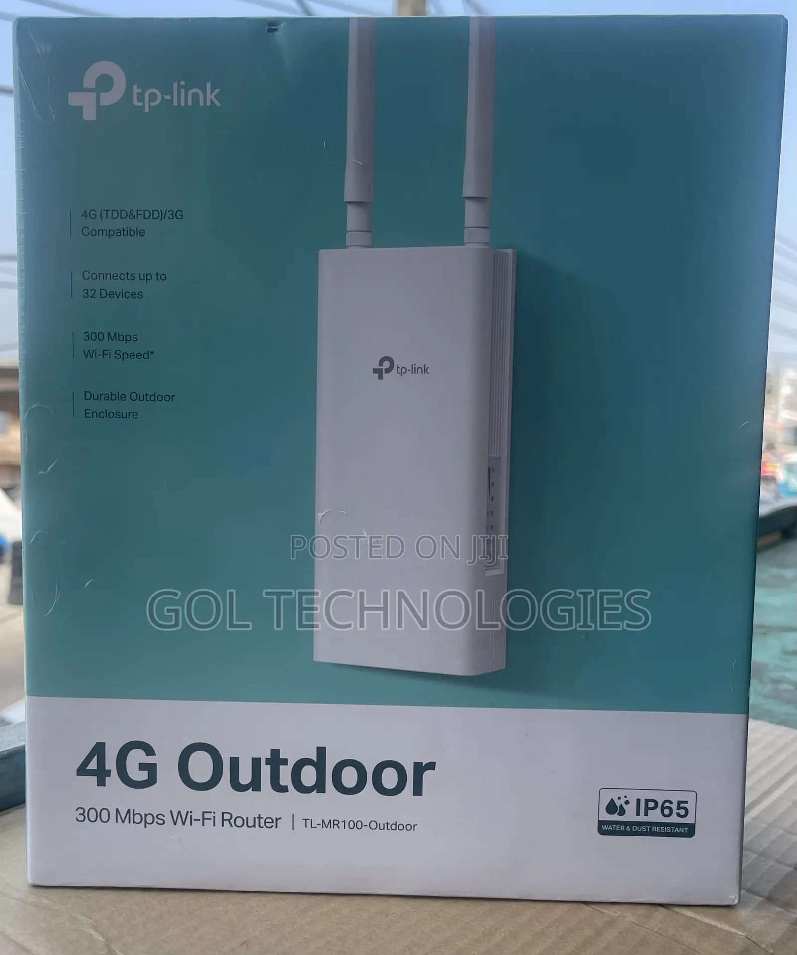 Tp-Link 4g Outdoor Universal Router 300 MBPS Wifi Rodney Tl-Mr100