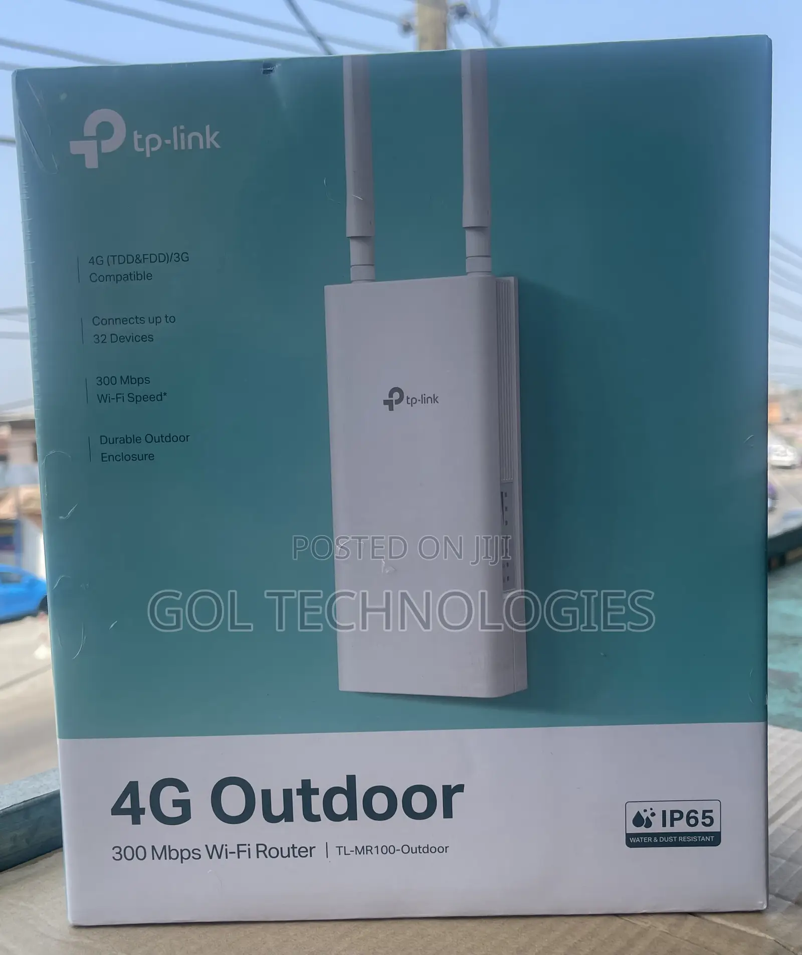 Tp-Link 4g Outdoor Universal Router 300 MBPS Wifi Rodney Tl-Mr100