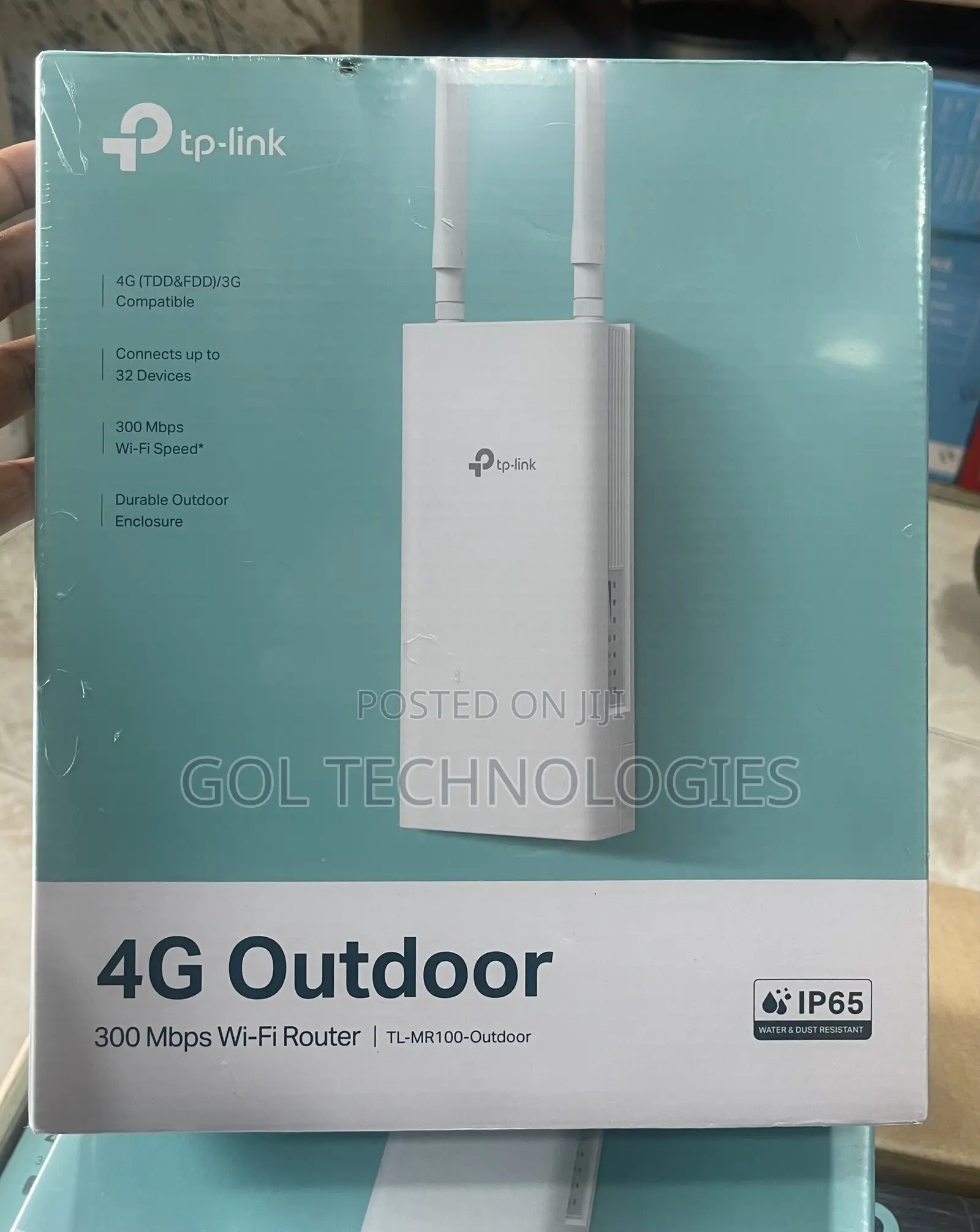 Tp-Link 4g Outdoor Universal Router 300 MBPS Wifi Rodney Tl-Mr100