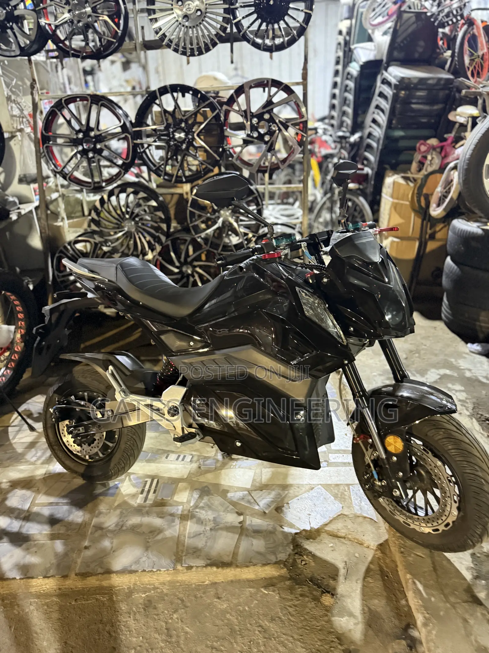 New Motorcycle 2025 Black