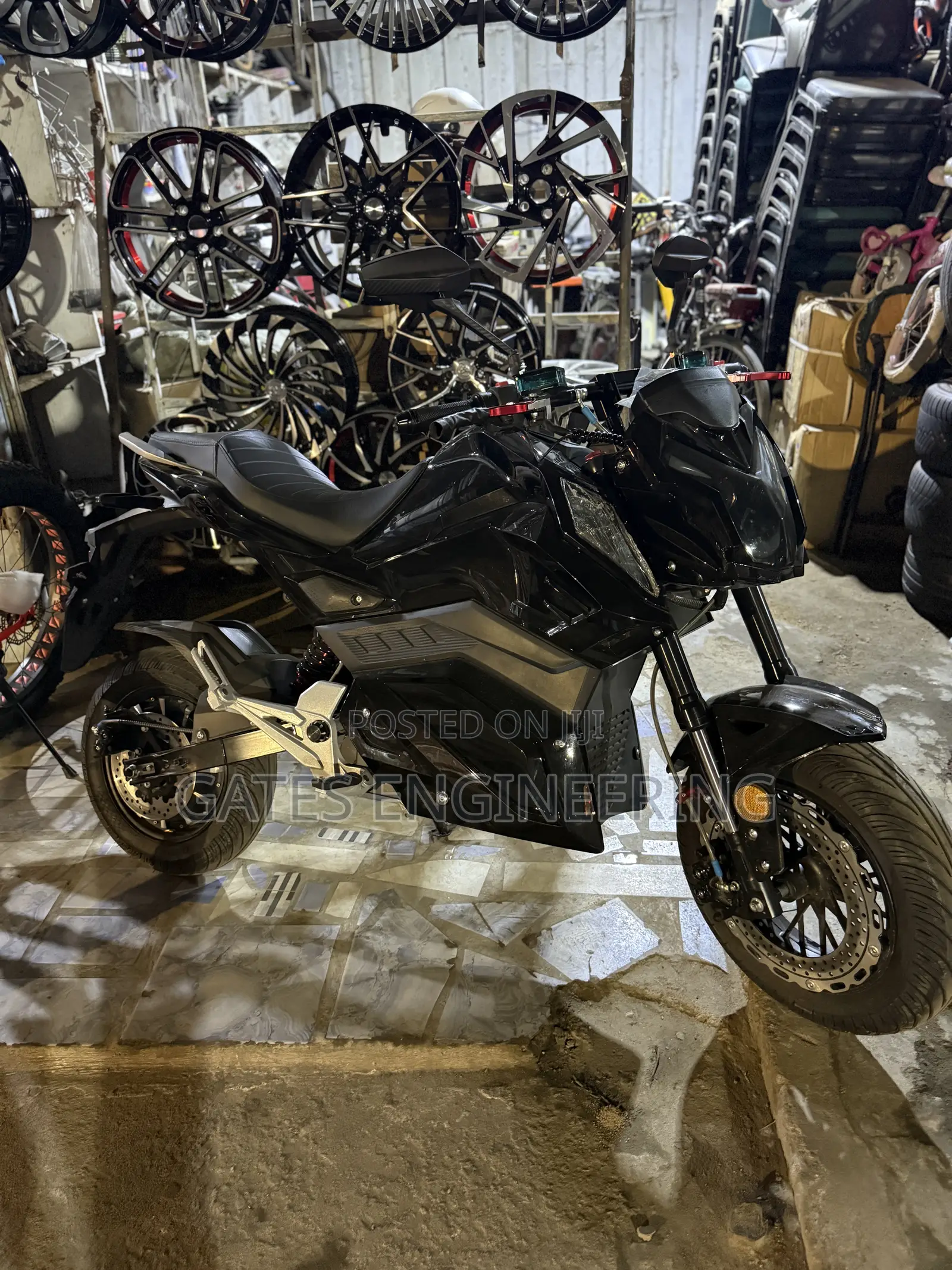 New Motorcycle 2025 Black
