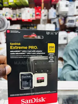 San Disk Extreme Pro Uhd Memory Card 256gb