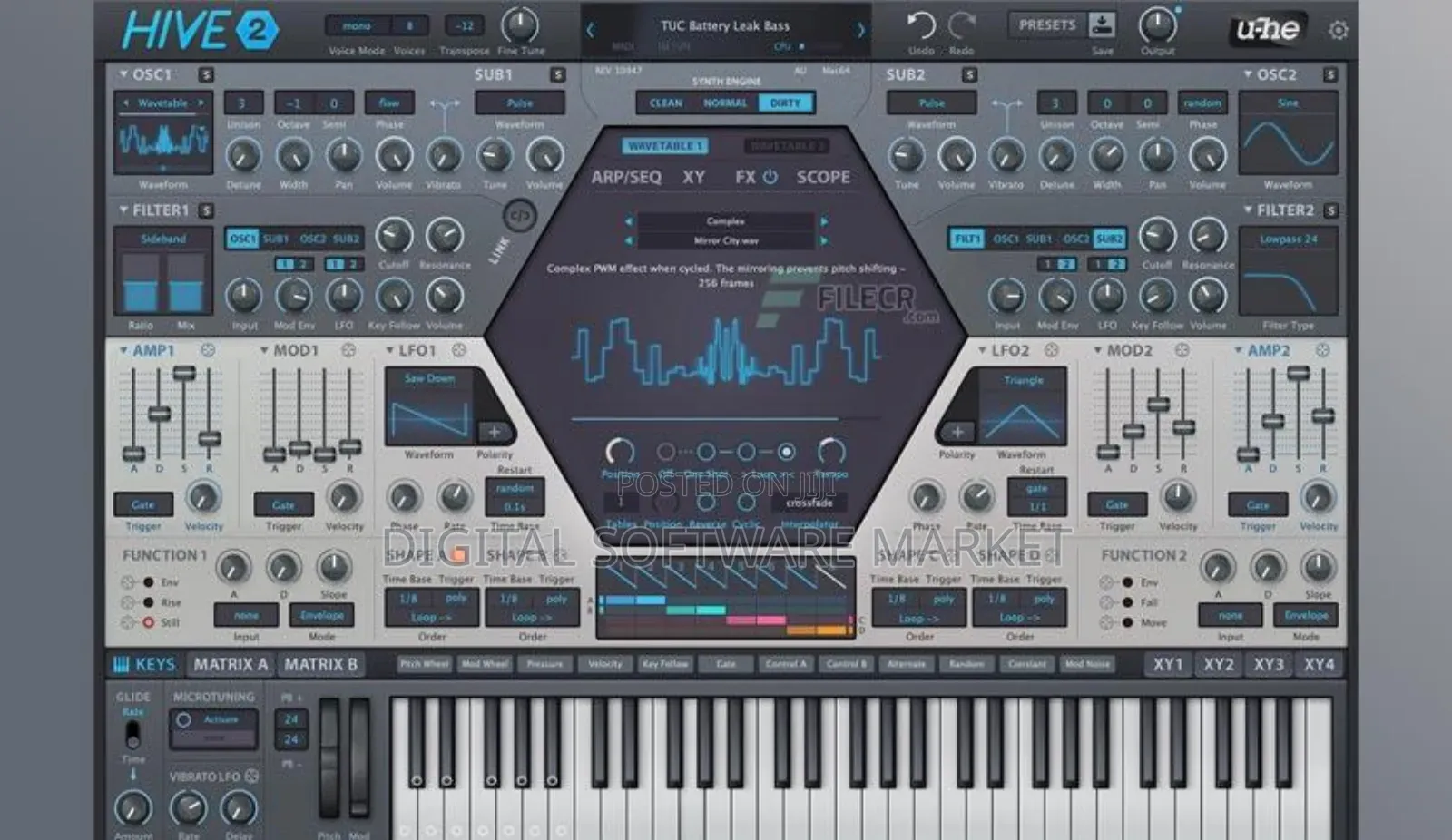 Hive 2 VST Plugin for Mac or Windows