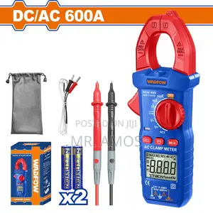 600a Dc/Ac Clamp Meter With Backlit Display - Wdm8602