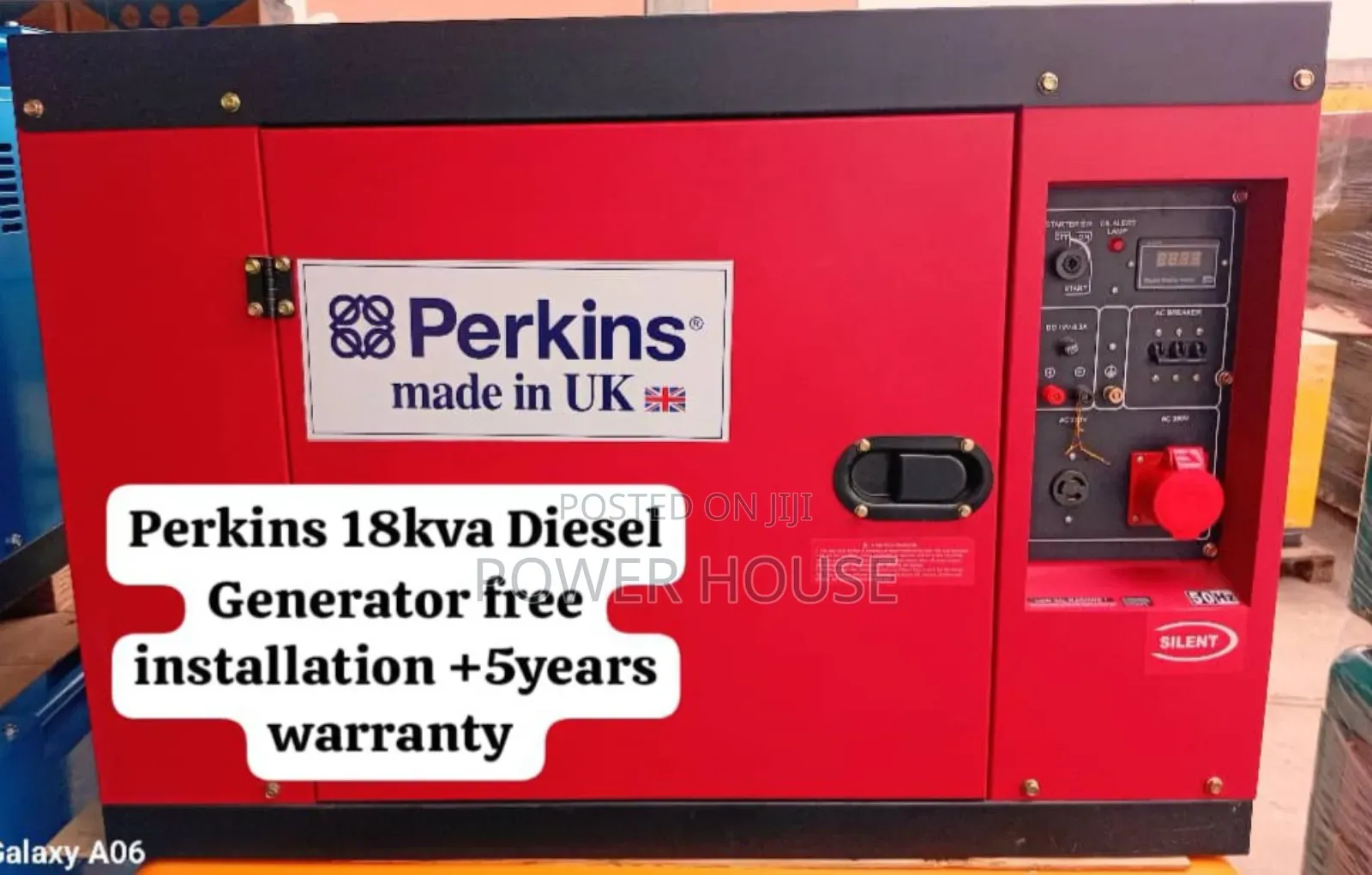 Auto Gen Tool Perkins Diesel Generator 18kva Silent Perkins Generator