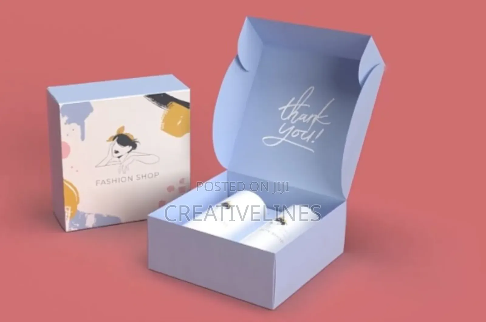 Blue and White Mini Boxes