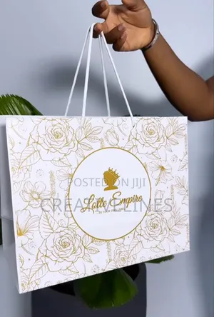 Golddish Color Paper Bag
