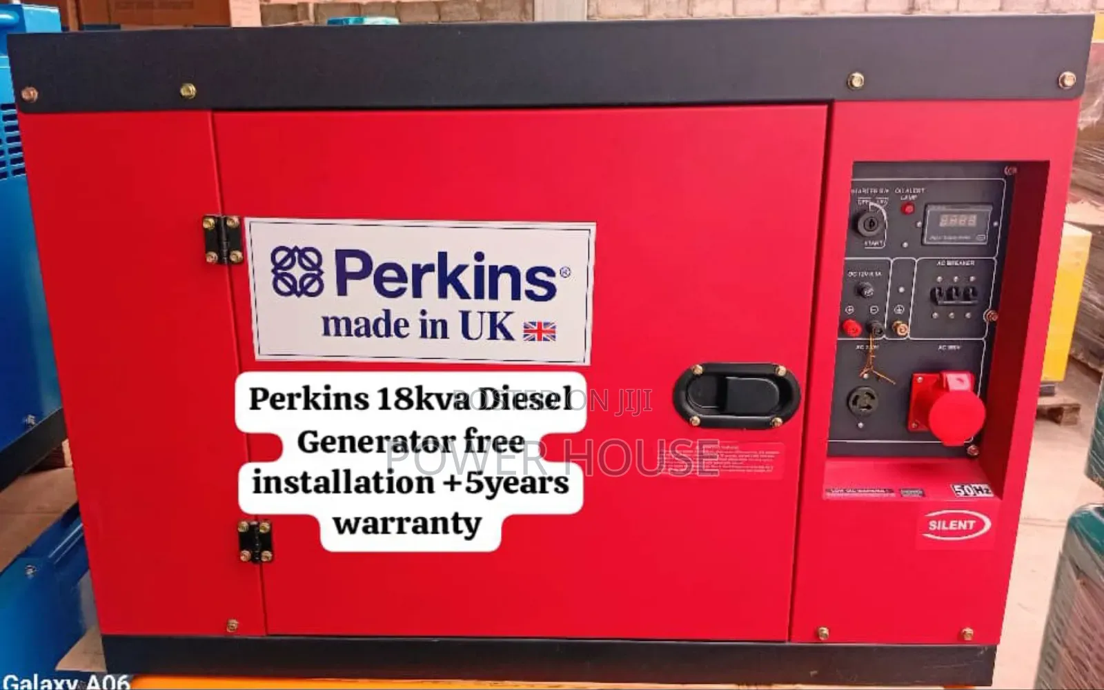 Quick Turbo Gen Perkins Diesel Generator 18kva Silent Perkins