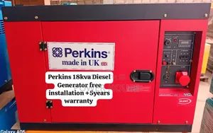 Quick Turbo Gen Perkins Diesel Generator 18kva Silent Perkins