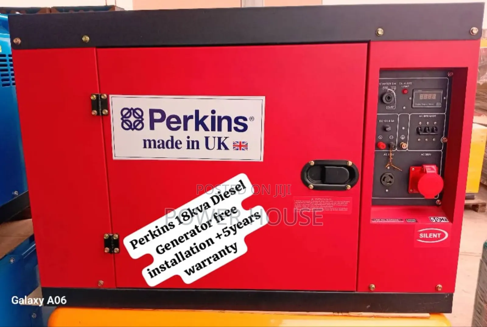 Power Unit Perkins Diesel Generator 18kva Silent Perkins Generator