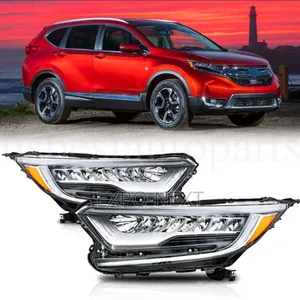 Headlights Led Headlamps Pair For 2017-2022 Honda Crv Touring