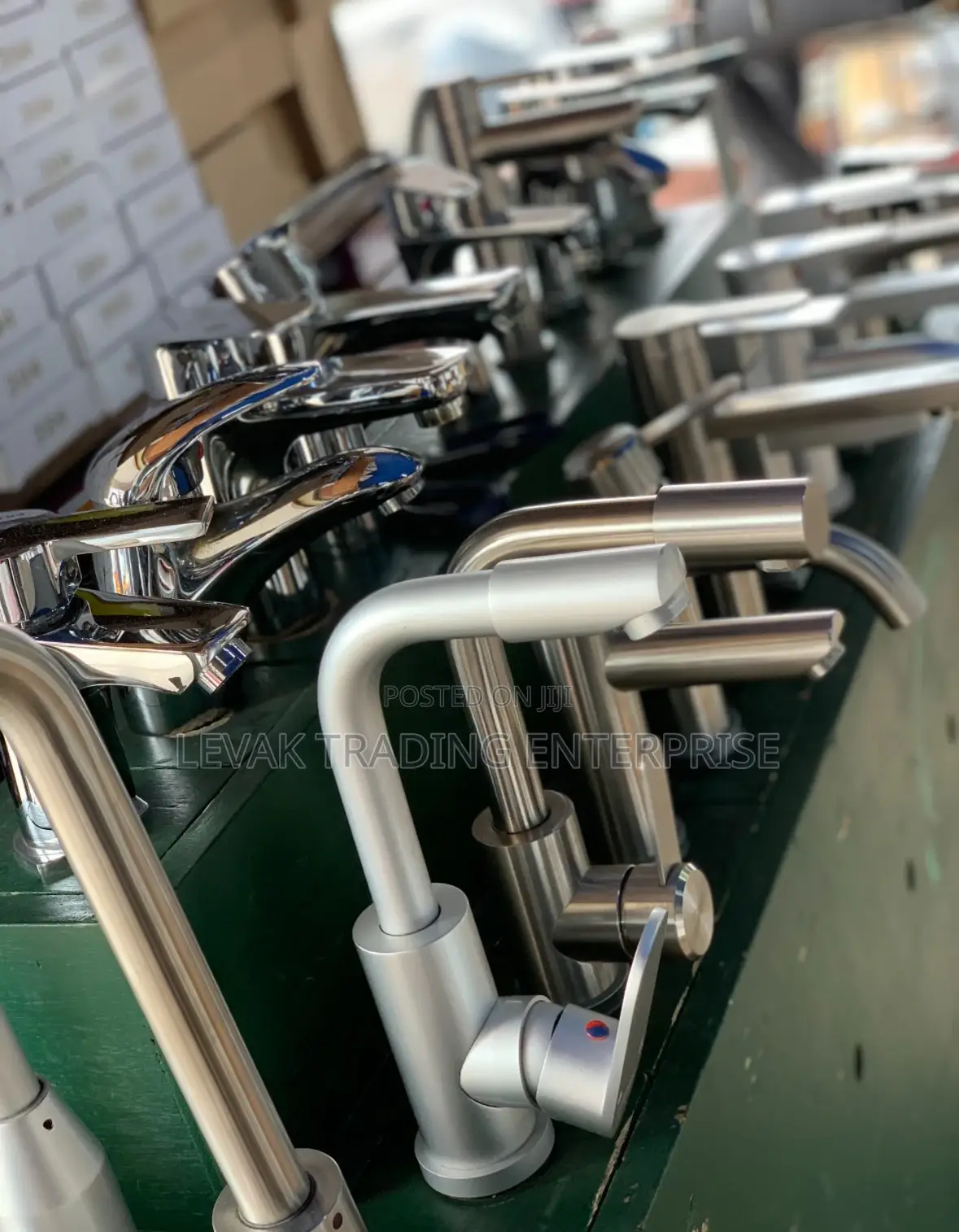 Chrome Basin Tap - Sink Tap Hot and Cold Faucet