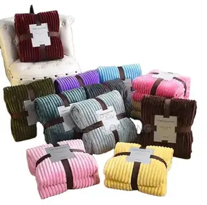 Flannel Blankets Available in Various Colors