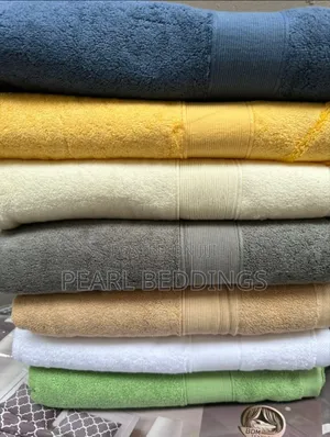 Premium Quality High Grade 100% Cotton Bath Towel Available In Colors