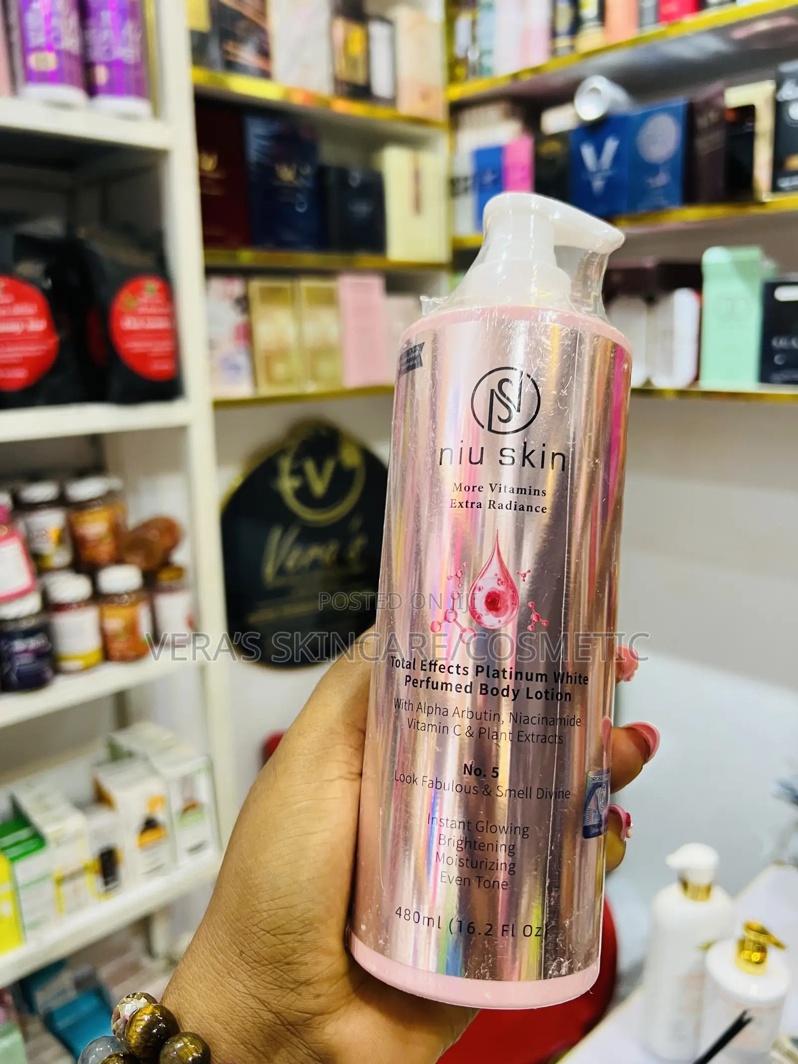 Niu Skin Body Lotion Big Size (480ml)