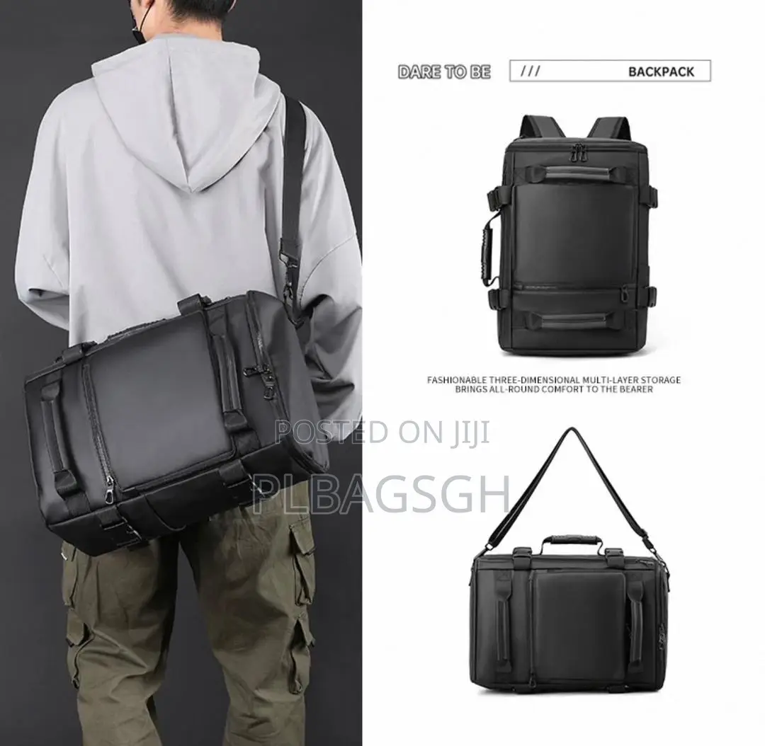 New Men's Backpack, Business High-Capacity Computer Bag