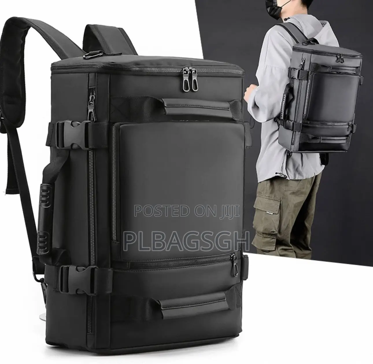 New Men's Backpack, Business High-Capacity Computer Bag