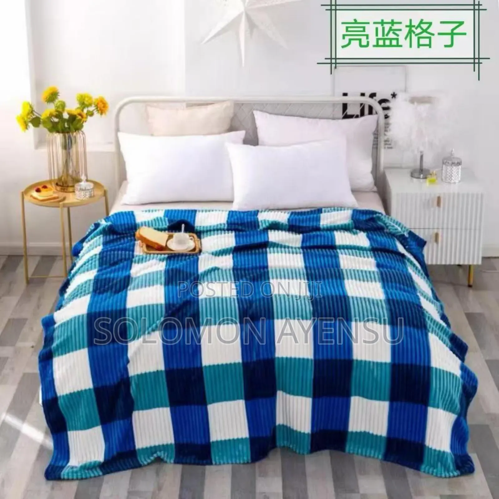 Quality Luxurious 3 Pieces Blanket Set Available in Different Colours
