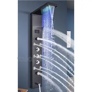 Spa Massage Digital Display Screen Shower Mixer Set