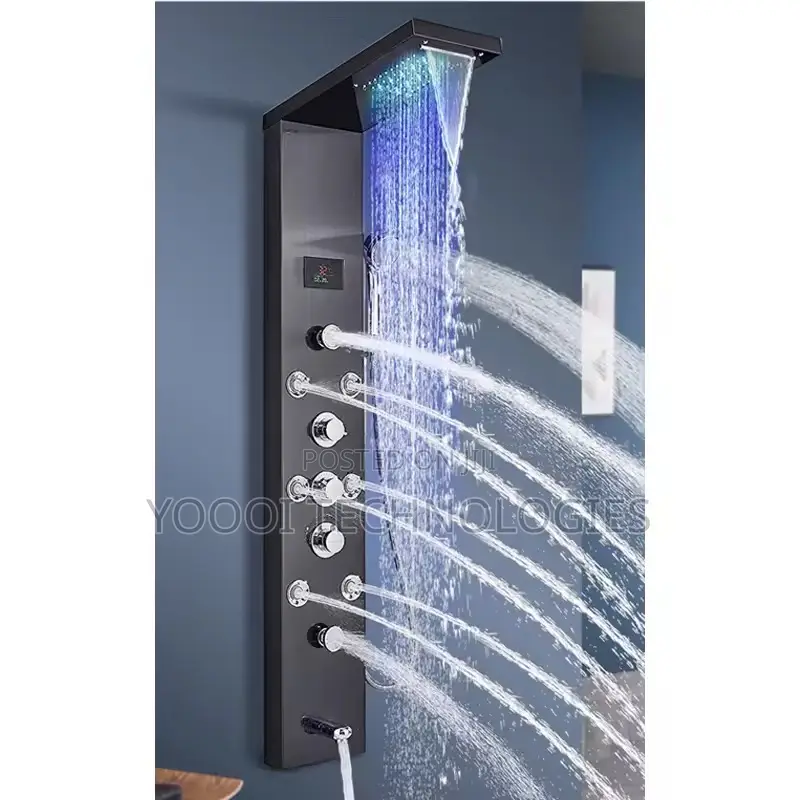 Spa Massage Digital Display Screen Shower Mixer Set