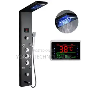 Spa Massage Digital Display Screen Shower Mixer Set