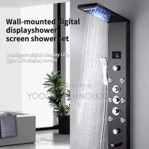Spa Massage Digital Display Screen Shower Mixer Set