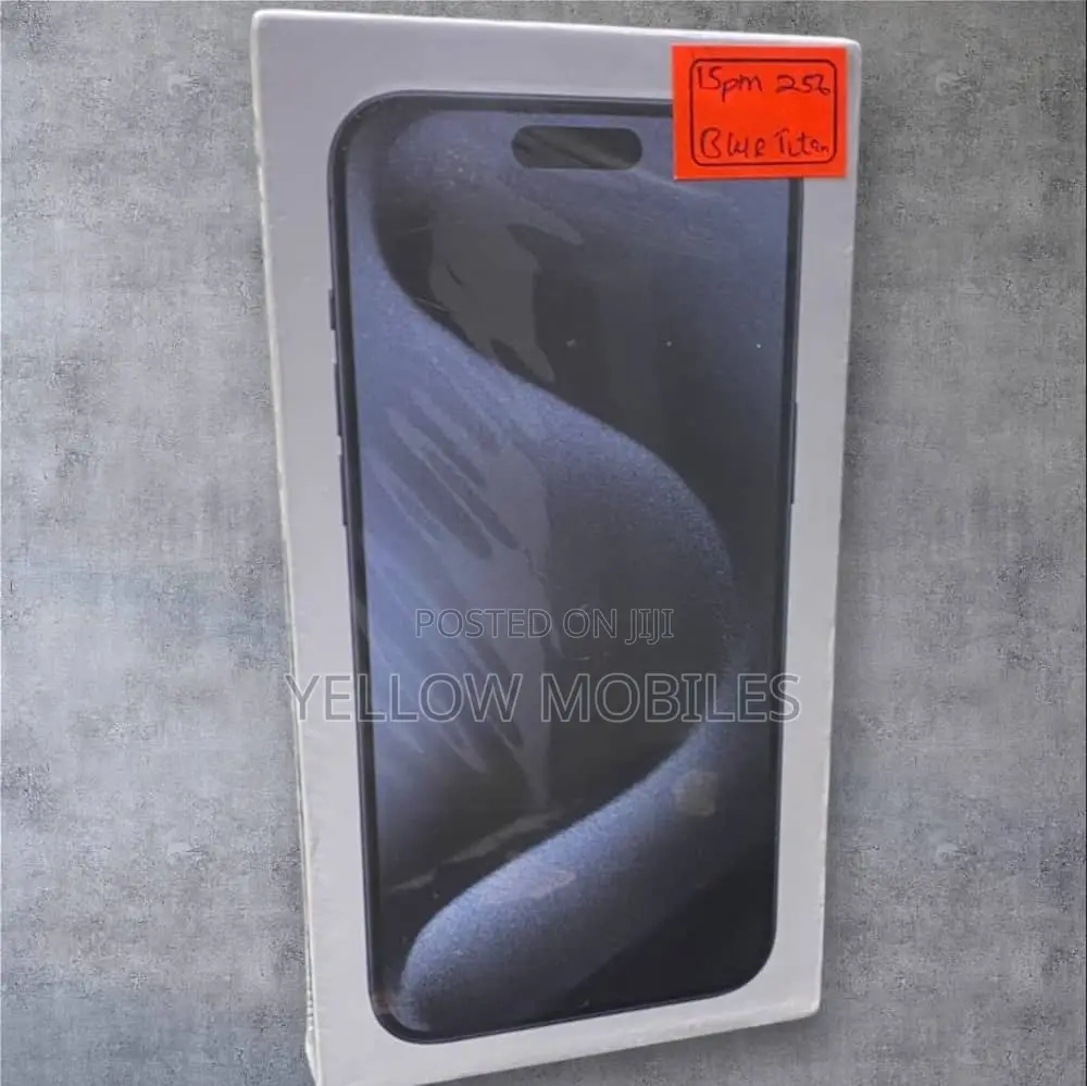 New Apple iPhone 15 Pro Max 256 GB Blue