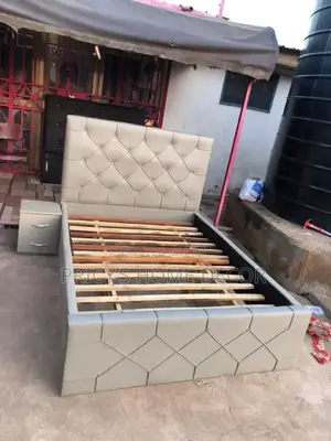 Elegante Double Bedframe and Side Drawer Available in Different Colors