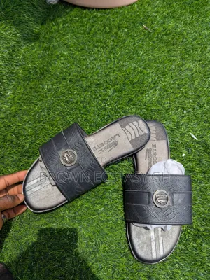 Lacoste Leather Slippers