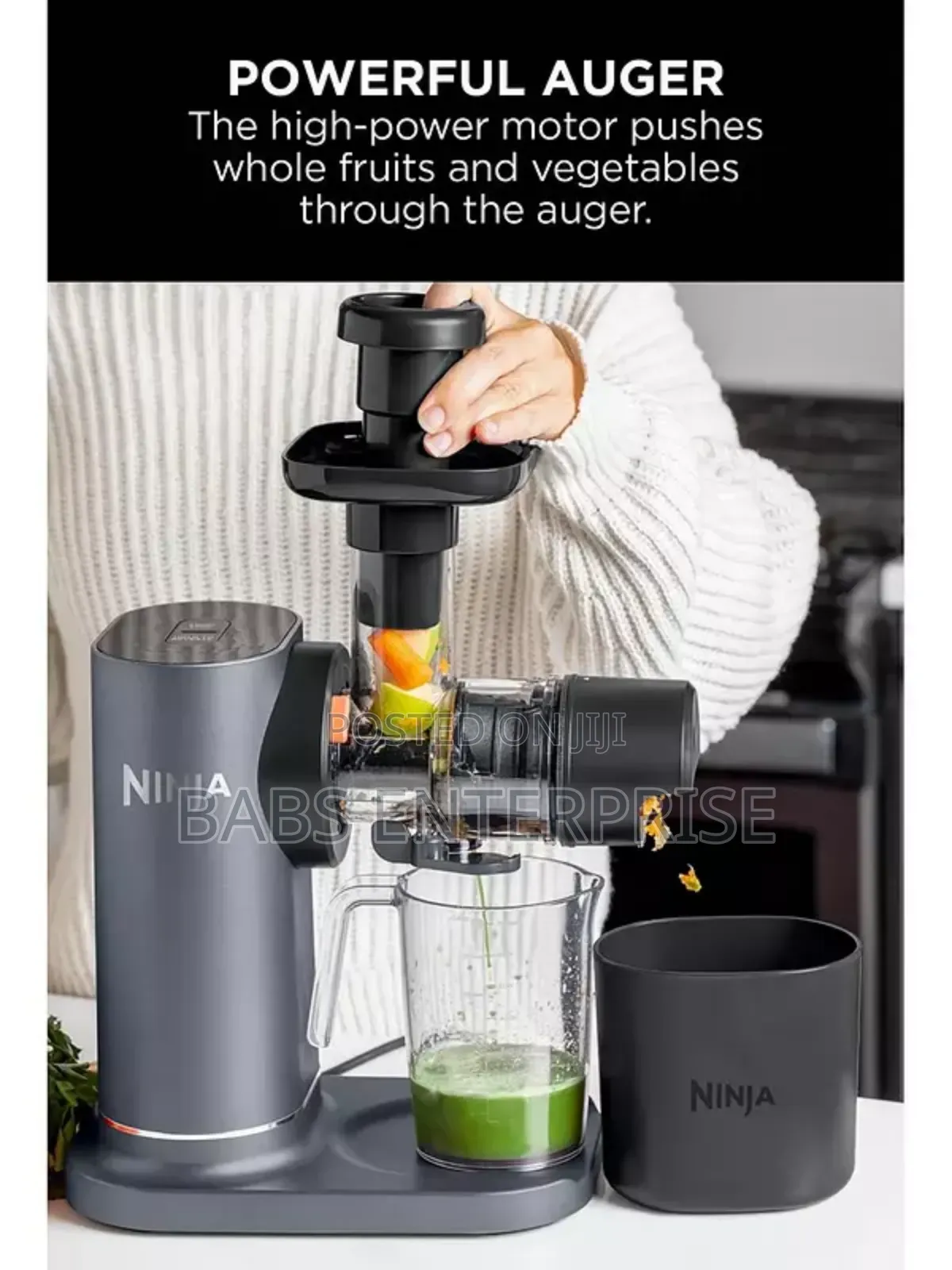 Ninja
Cold Press Juicer With Anti-clog Filter Jc151uk