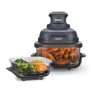 Ninja Crispi 4 in 1 Portable Glass Air Fryer - Cyber Space Fn101ukgy