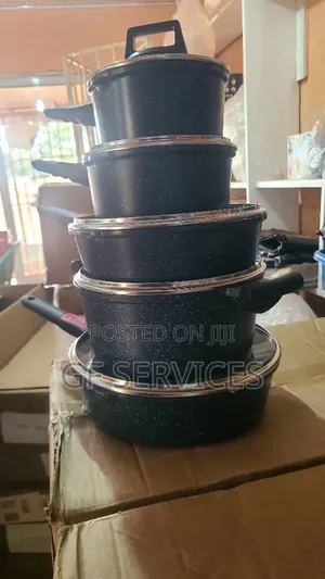 Sanlang 13pcs Granite Non Stick Saucepans
