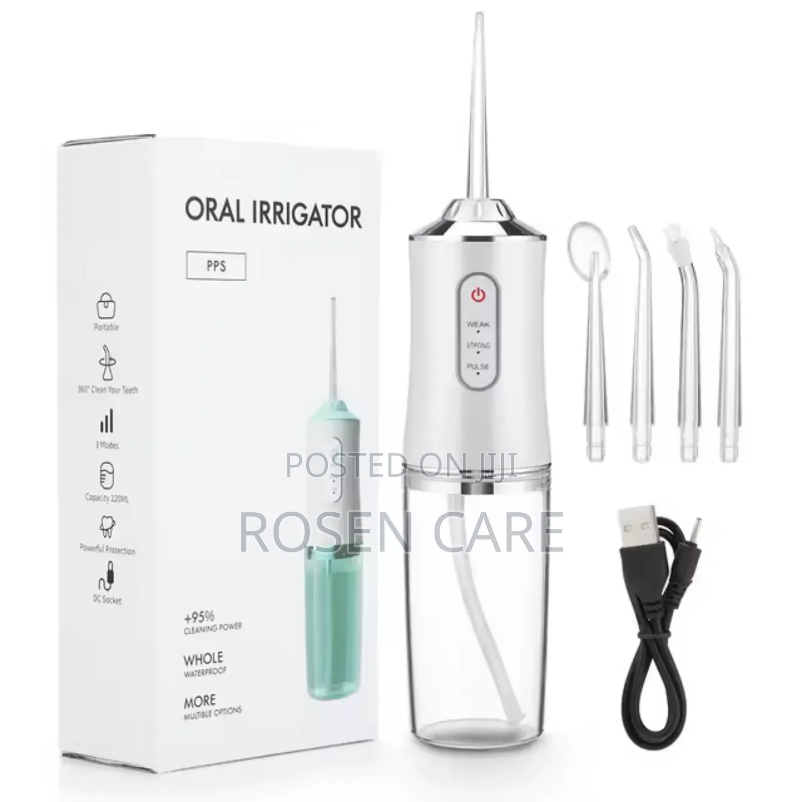 260ml Dental Care Portable Water Flosser Oral Irrigator