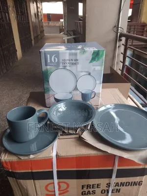 16 PCS Stoneware Dinner Set