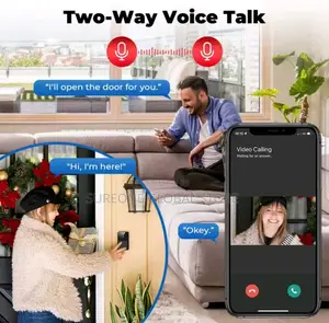 Wireless Smart Doorbell Home Security Camera With Alexa
