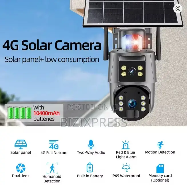 4g Solar Security Camera Ubox