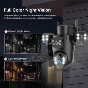 4g Solar Security Camera – 3 Lens