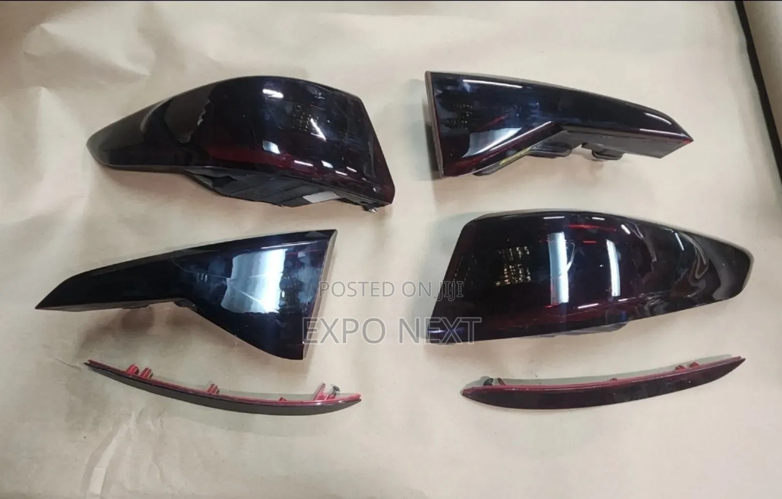 2015-2017 Hyundai Sonata Led Smoked Tail Light Set