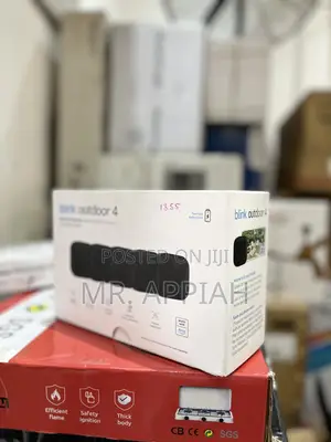 Blink Outdoor 4 (Newest Model), Wireless Smart Security Camera(Black).