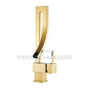 High Quality Brass Gold Luxury Sink Faucet Tap Mixer