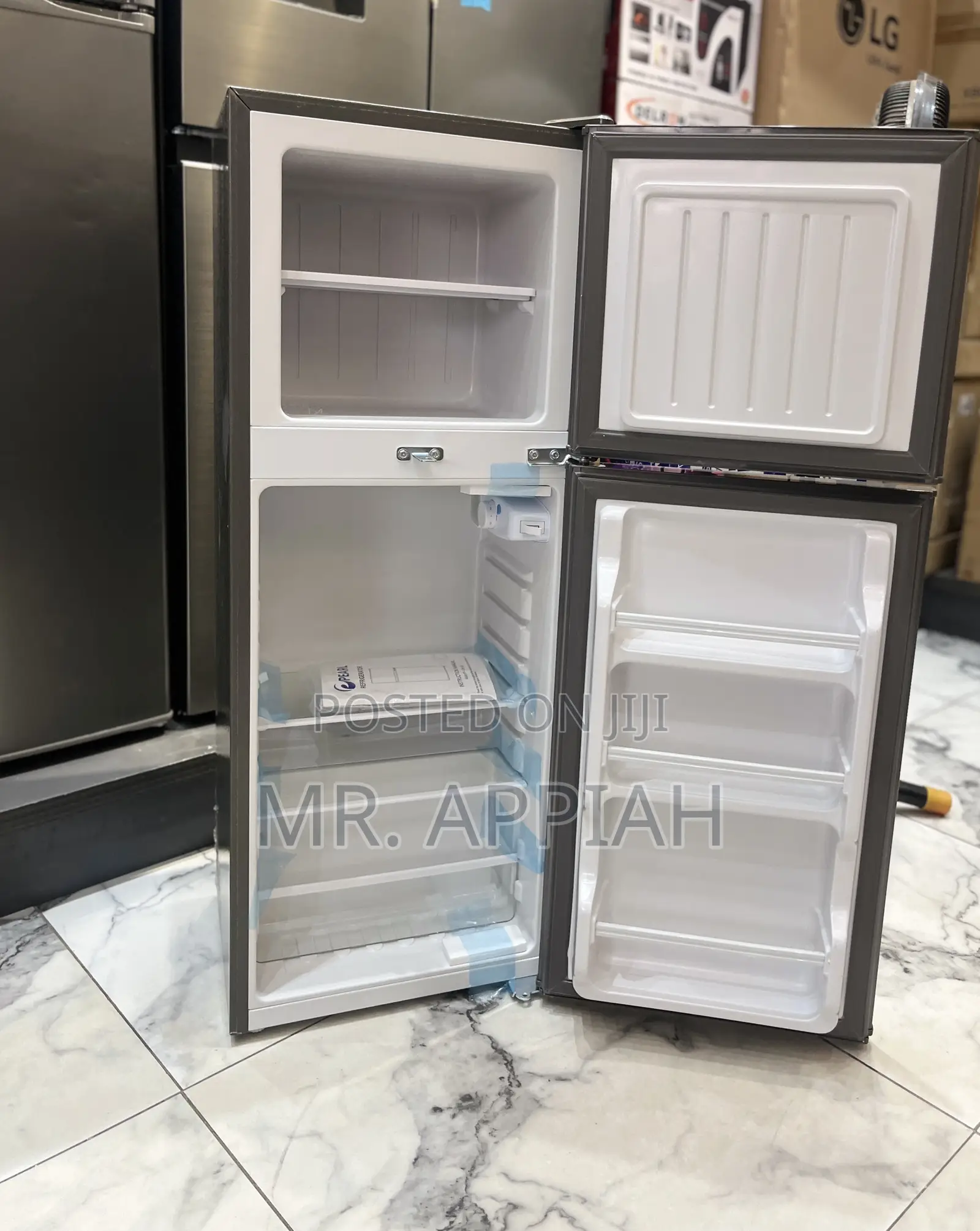 Affordable Pearl Pf 126-5e Double Door Electric Fridge(80ltr) 