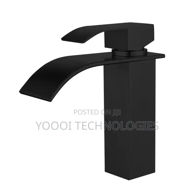 Matte Black Luxury Sink Tap Mixer (Hot/Cold)