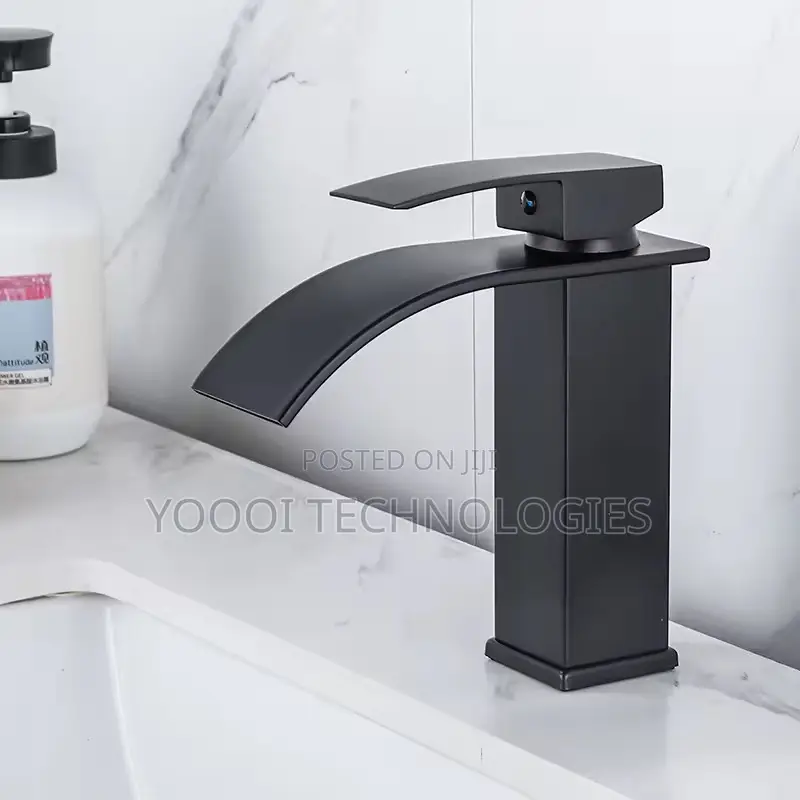 Matte Black Luxury Sink Tap Mixer (Hot/Cold)