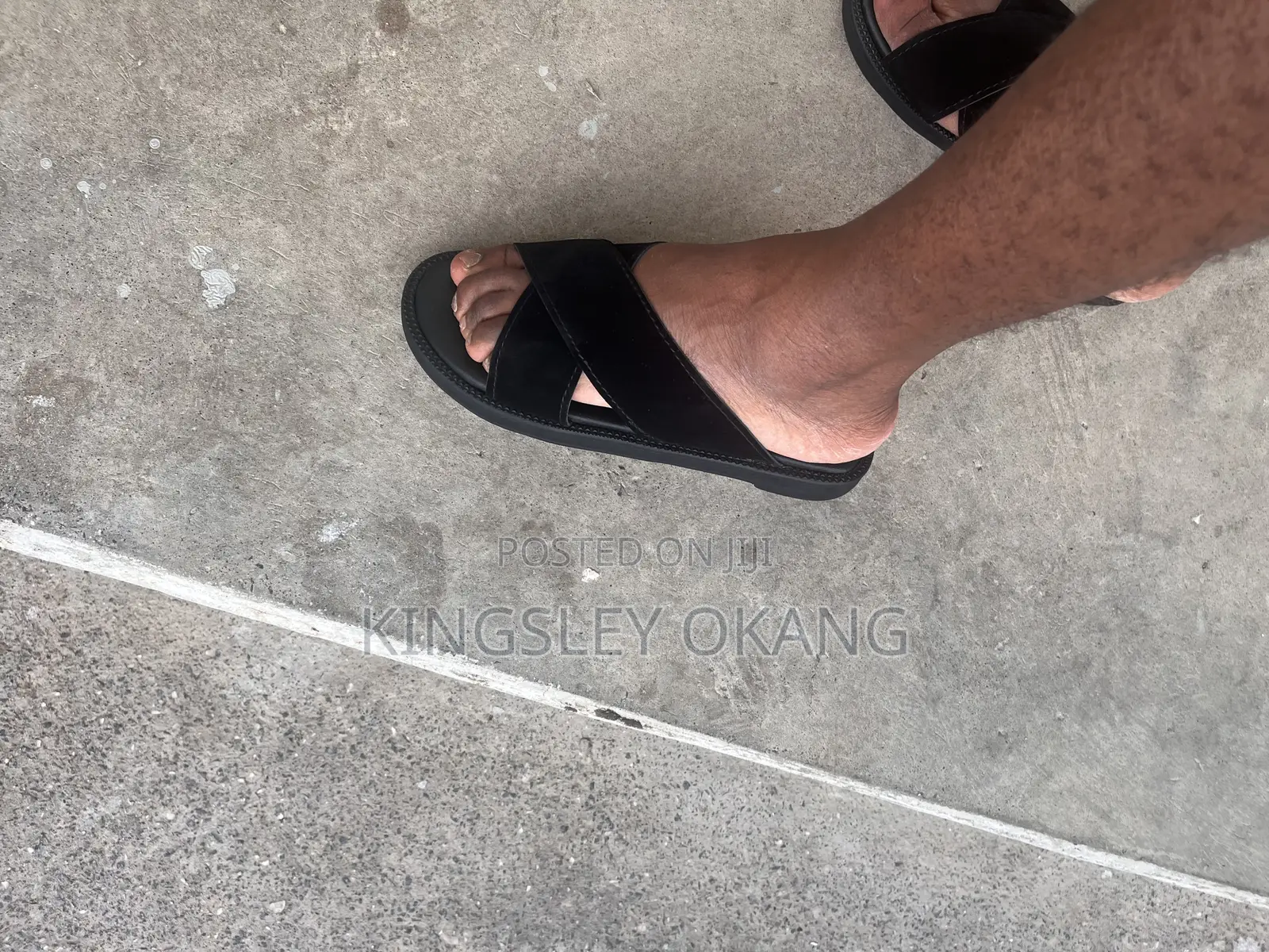 Traditional Black Suede Slippers