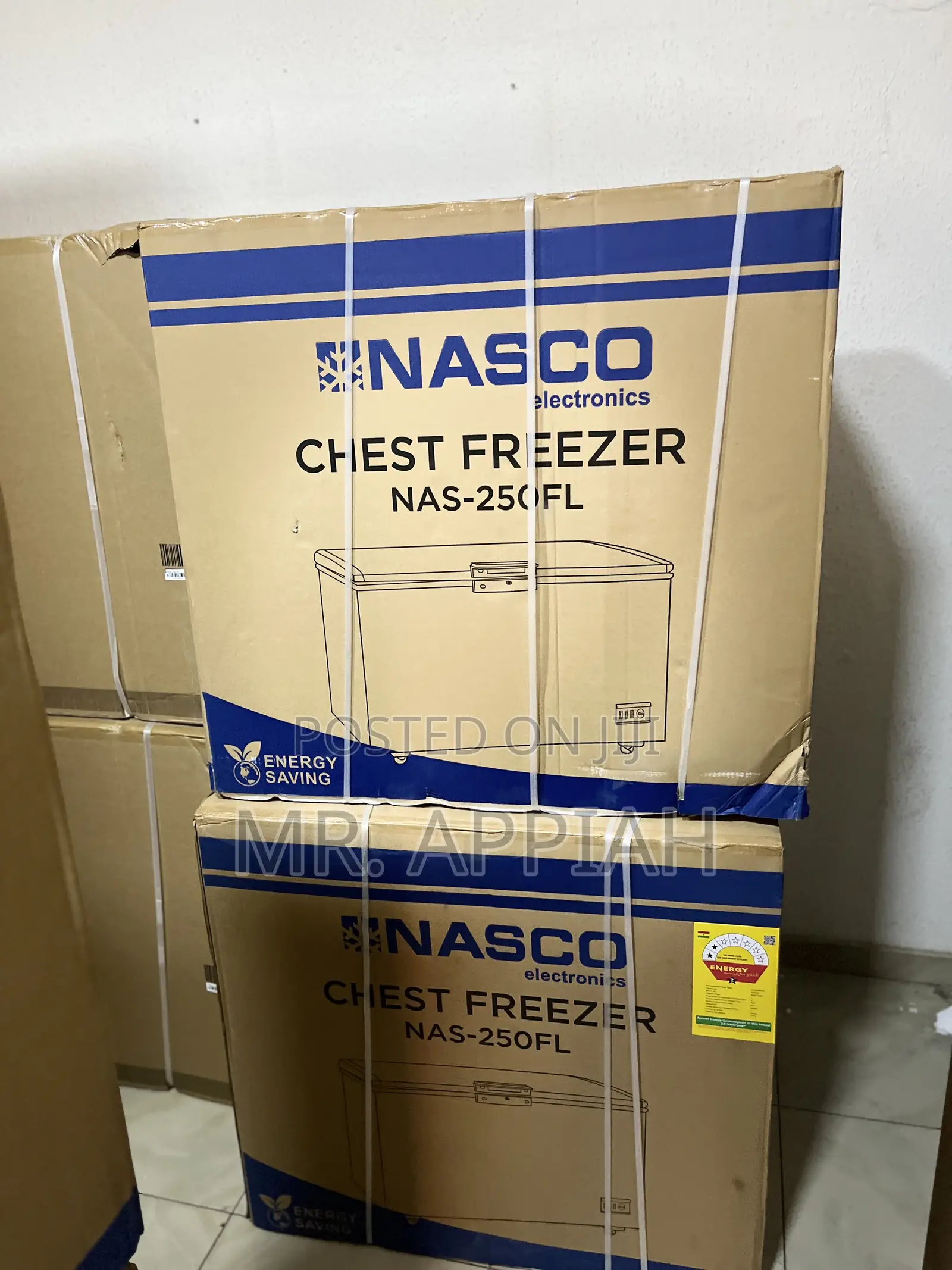 Quality Nasco 198l 2-Star Chest Freezer [Nas-250fl] Nasco 