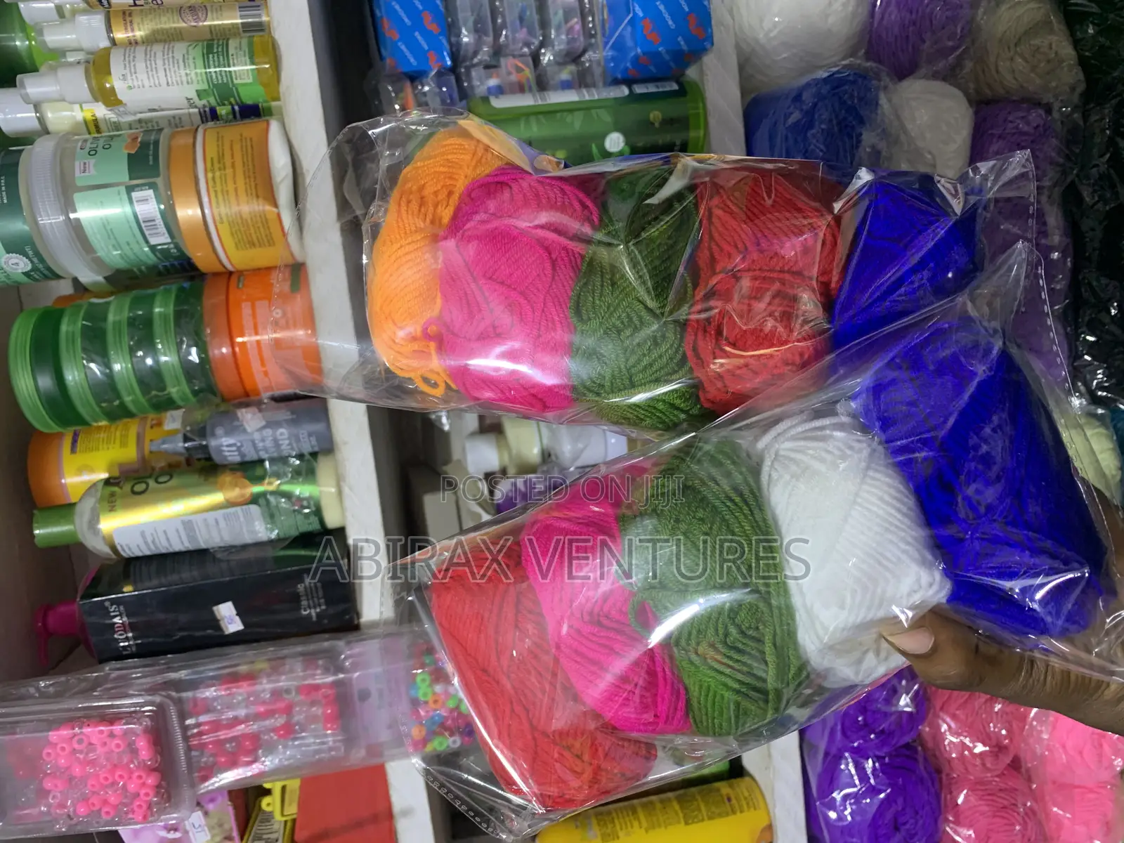 5pcs Yarn Set -Random Colors 25g Each (Beginners) Set
